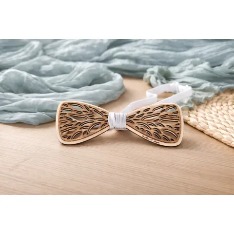 Nœud Papillon en Bois Personnalisé