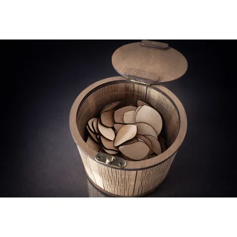 Boîte gravée pour mariage & événements