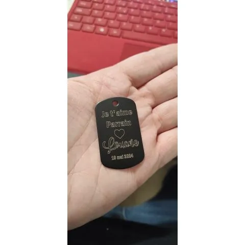 Porte-clés personnalisé en métal